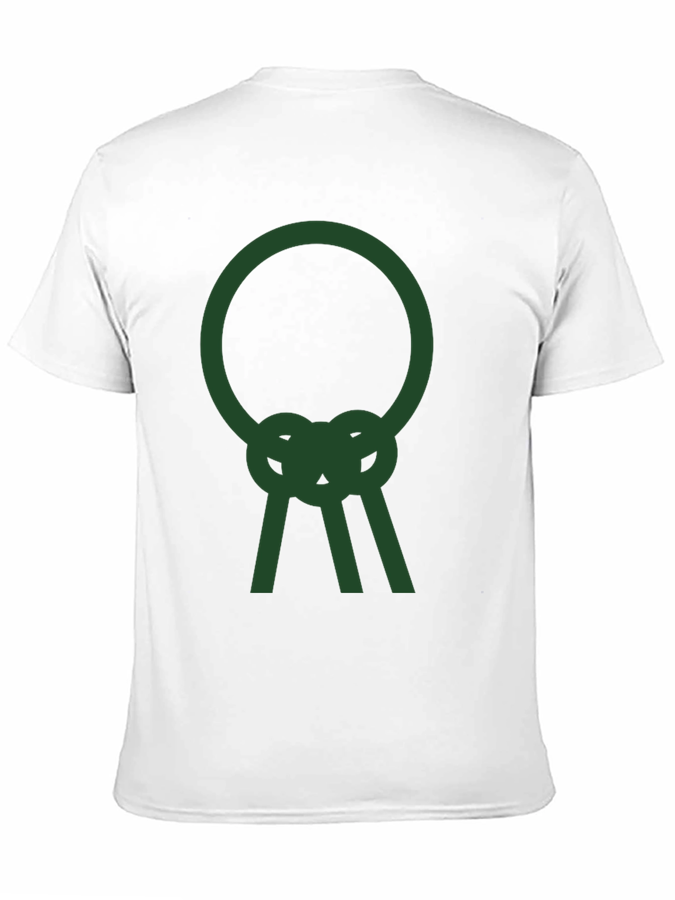 Abstract Symbol Graphic Tee - Casual Style