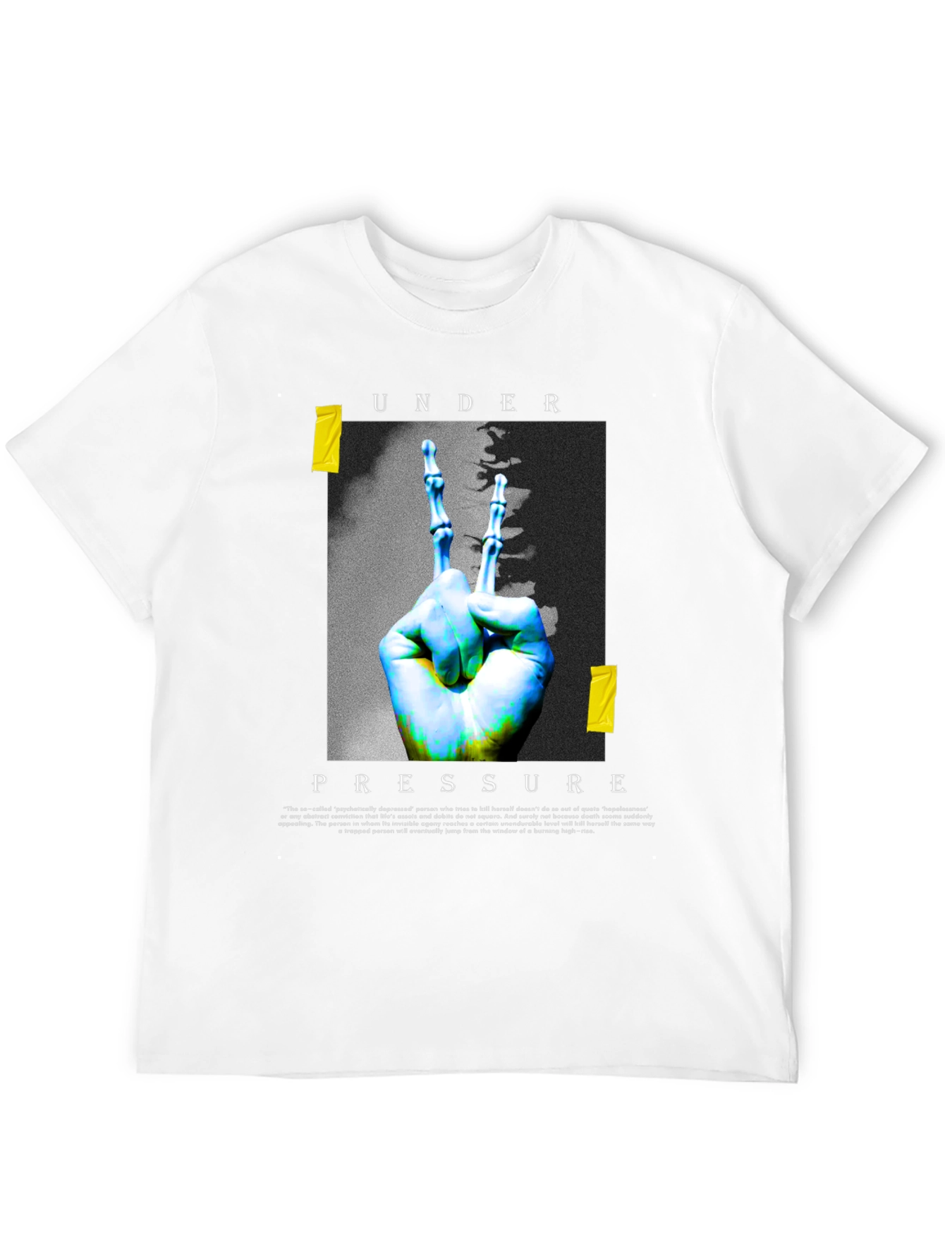 Under Pressure Graphic T-Shirt - Black