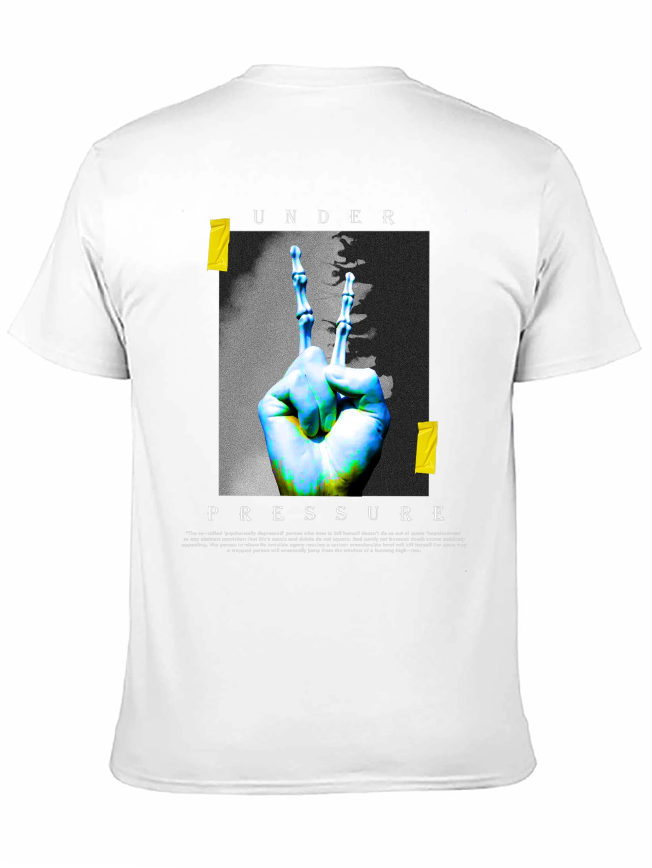 Under Pressure Graphic T-Shirt - Black