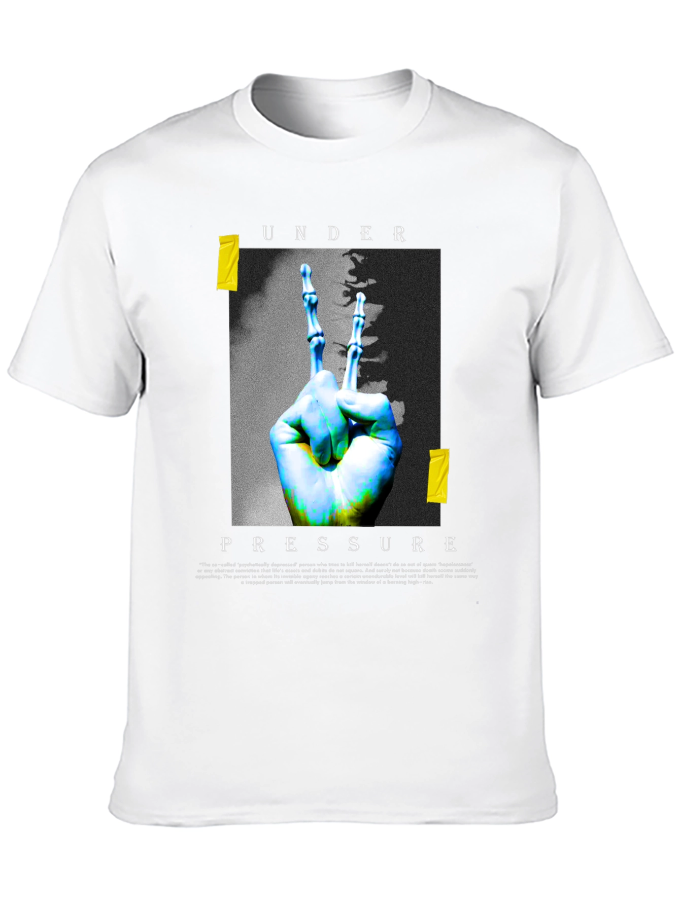 Under Pressure Graphic T-Shirt - Black