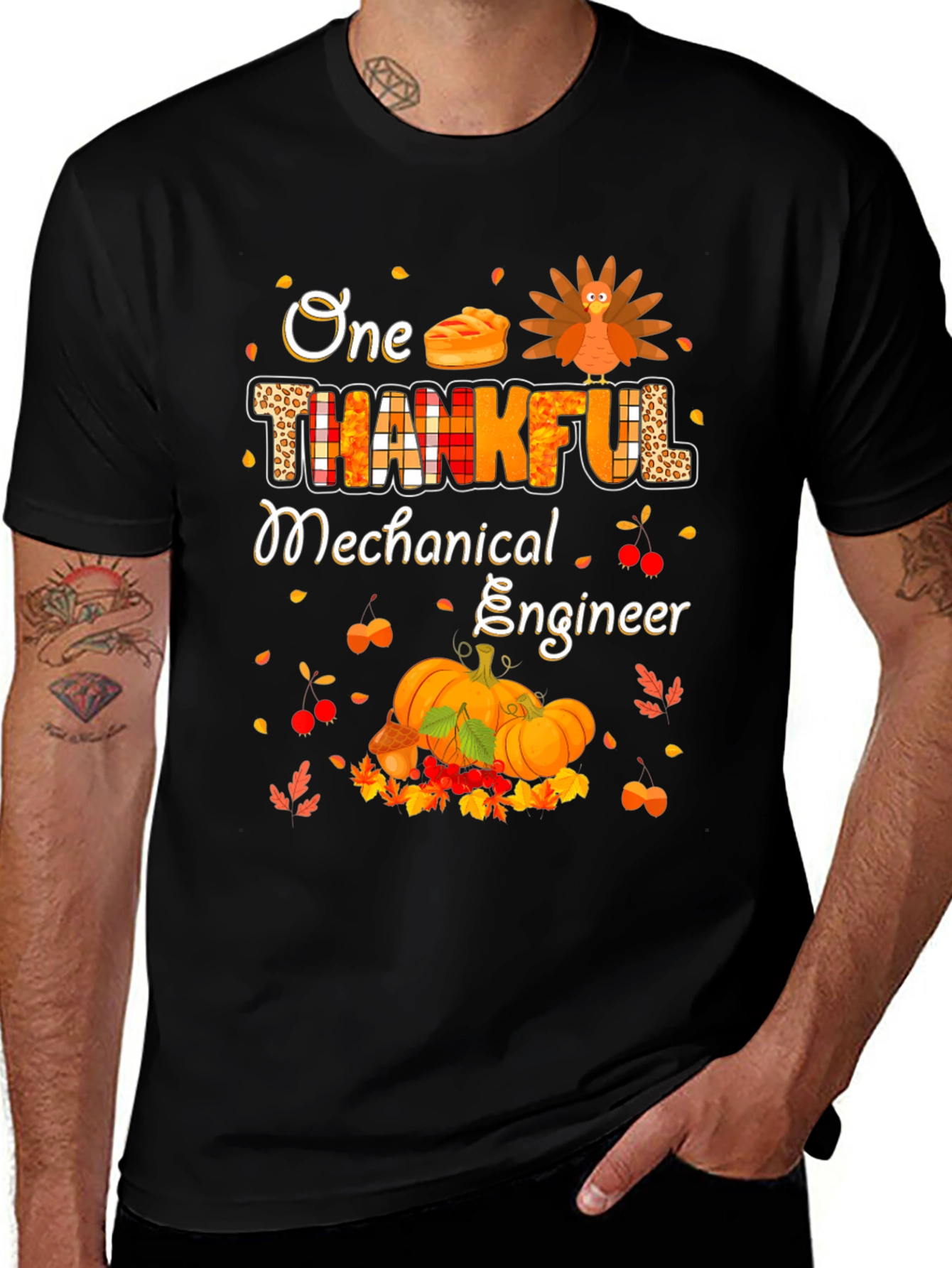 Thanksgiving Mechanical Engineer T-Shirt