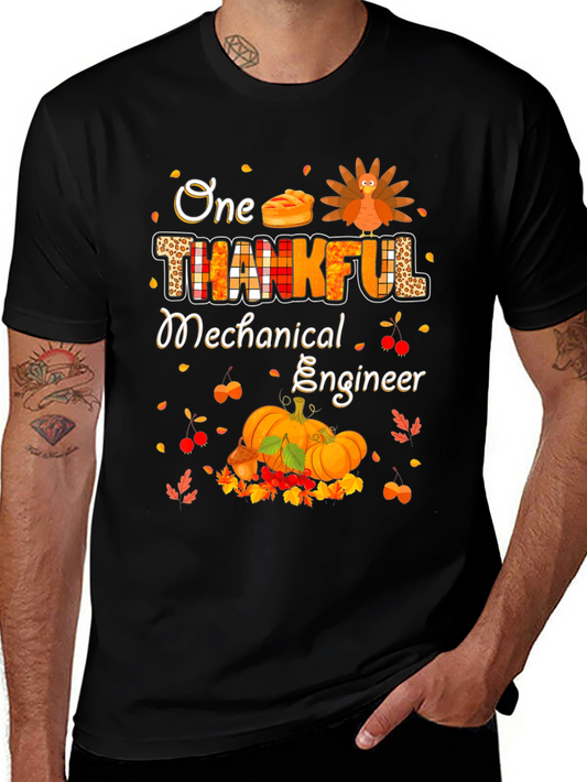 Thanksgiving Mechanical Engineer T-Shirt