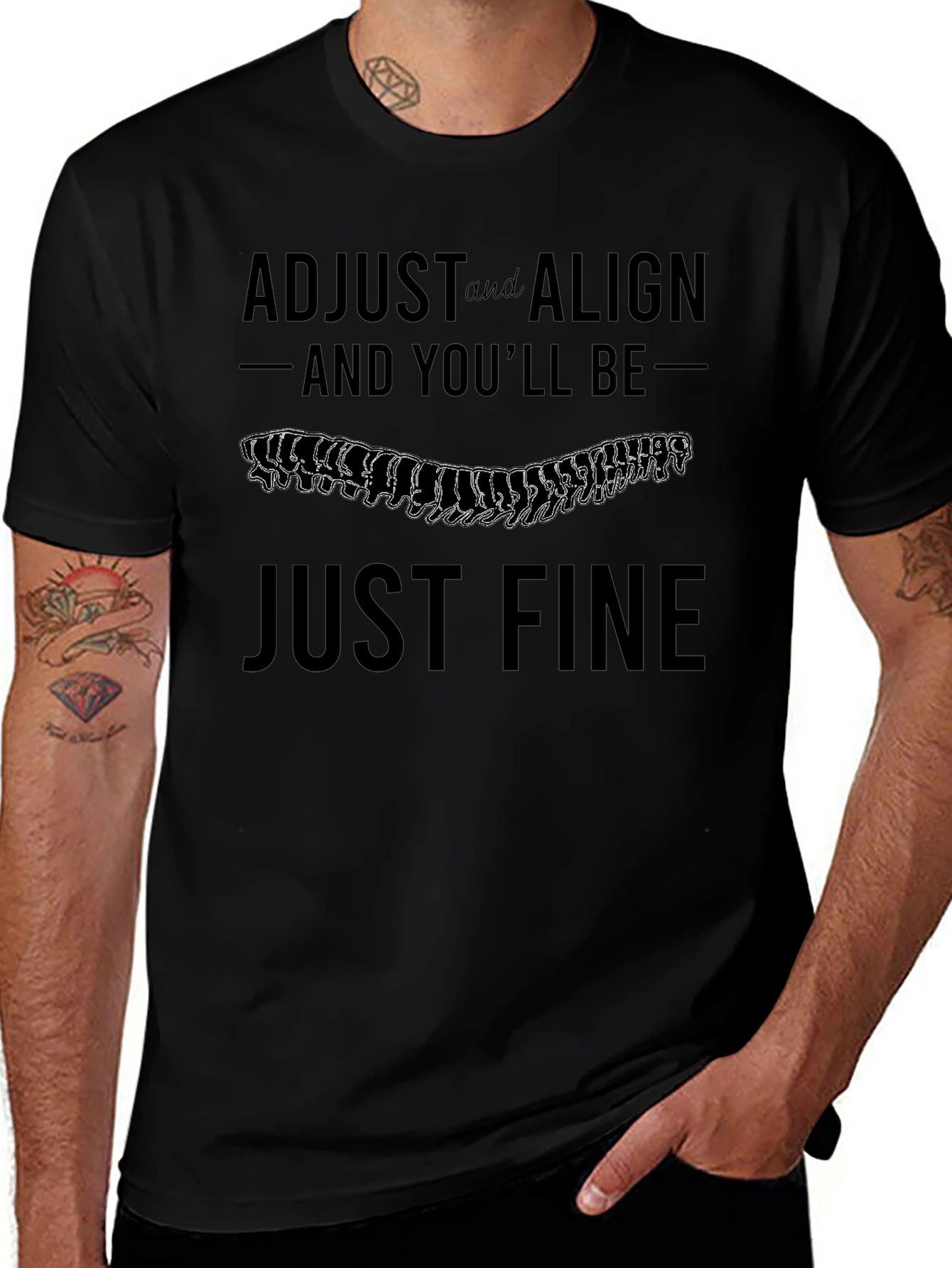 Adjust & Align Chiropractic T-Shirt