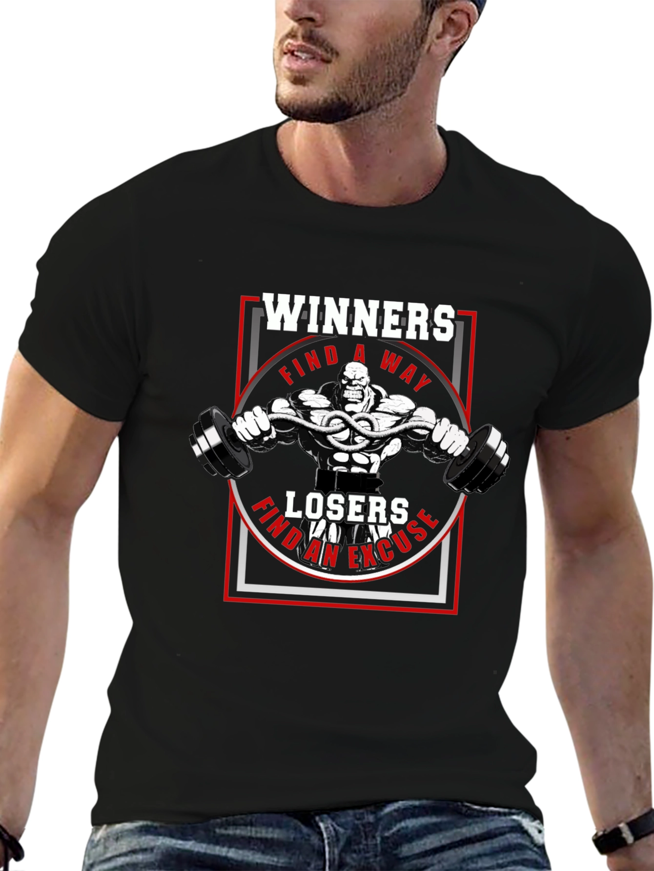 Winners Find a Way Gym T-Shirt