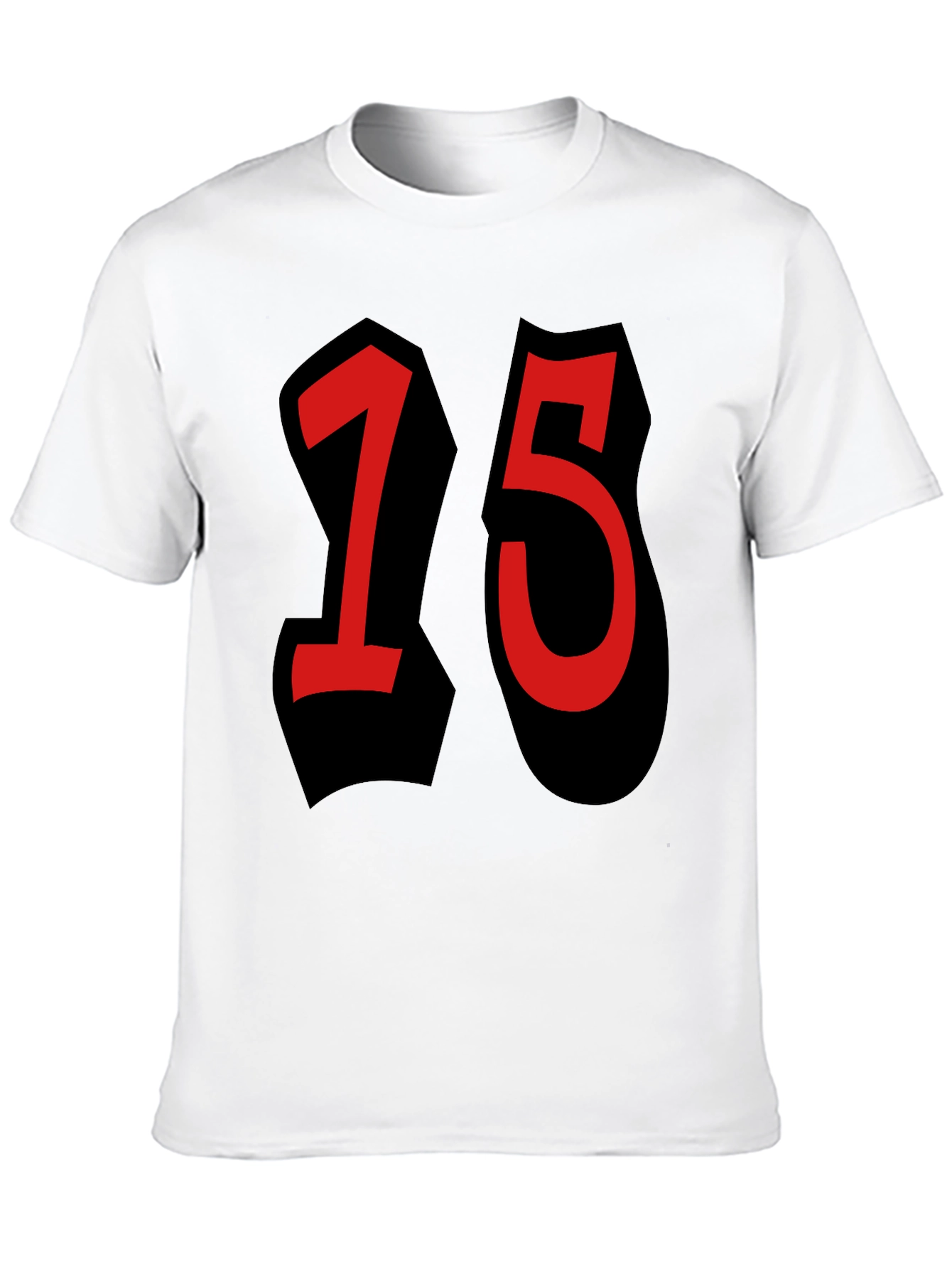 Bold 15 Graphic Black T-Shirt