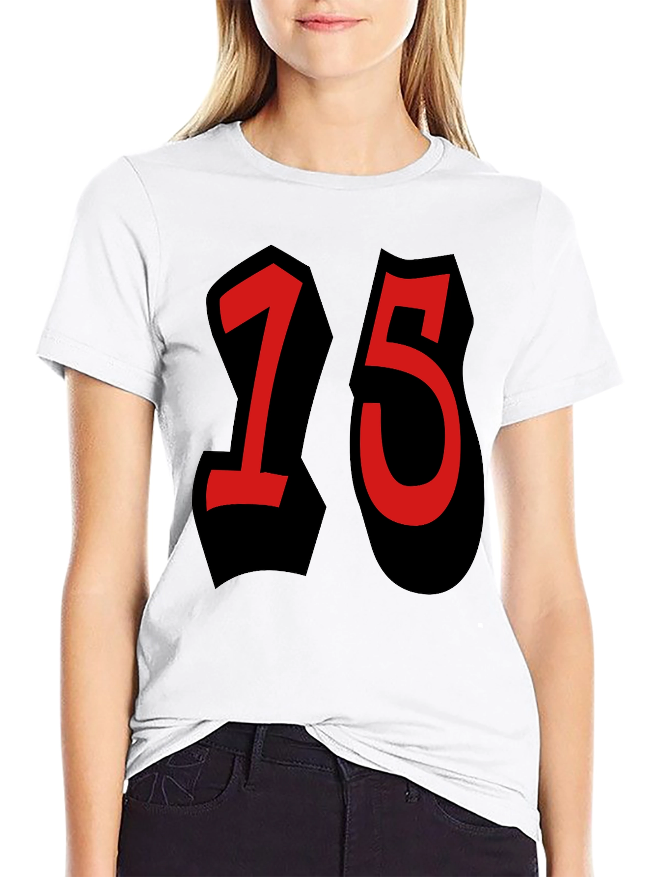 Bold 15 Graphic Black T-Shirt