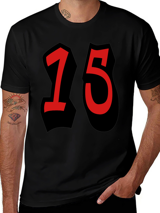 Bold 15 Graphic Black T-Shirt