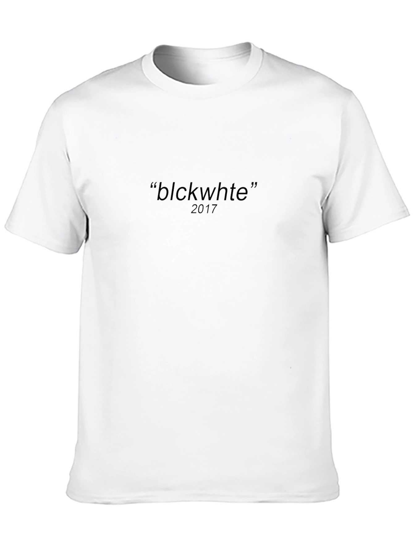 Black Blckwhte 2017 Graphic Tee