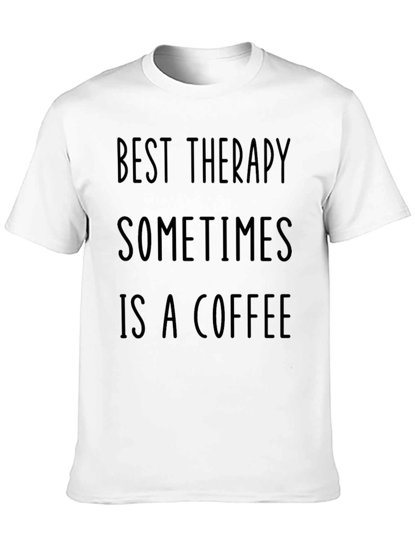 Best Therapy Coffee T-Shirt - Unisex Casual Tee