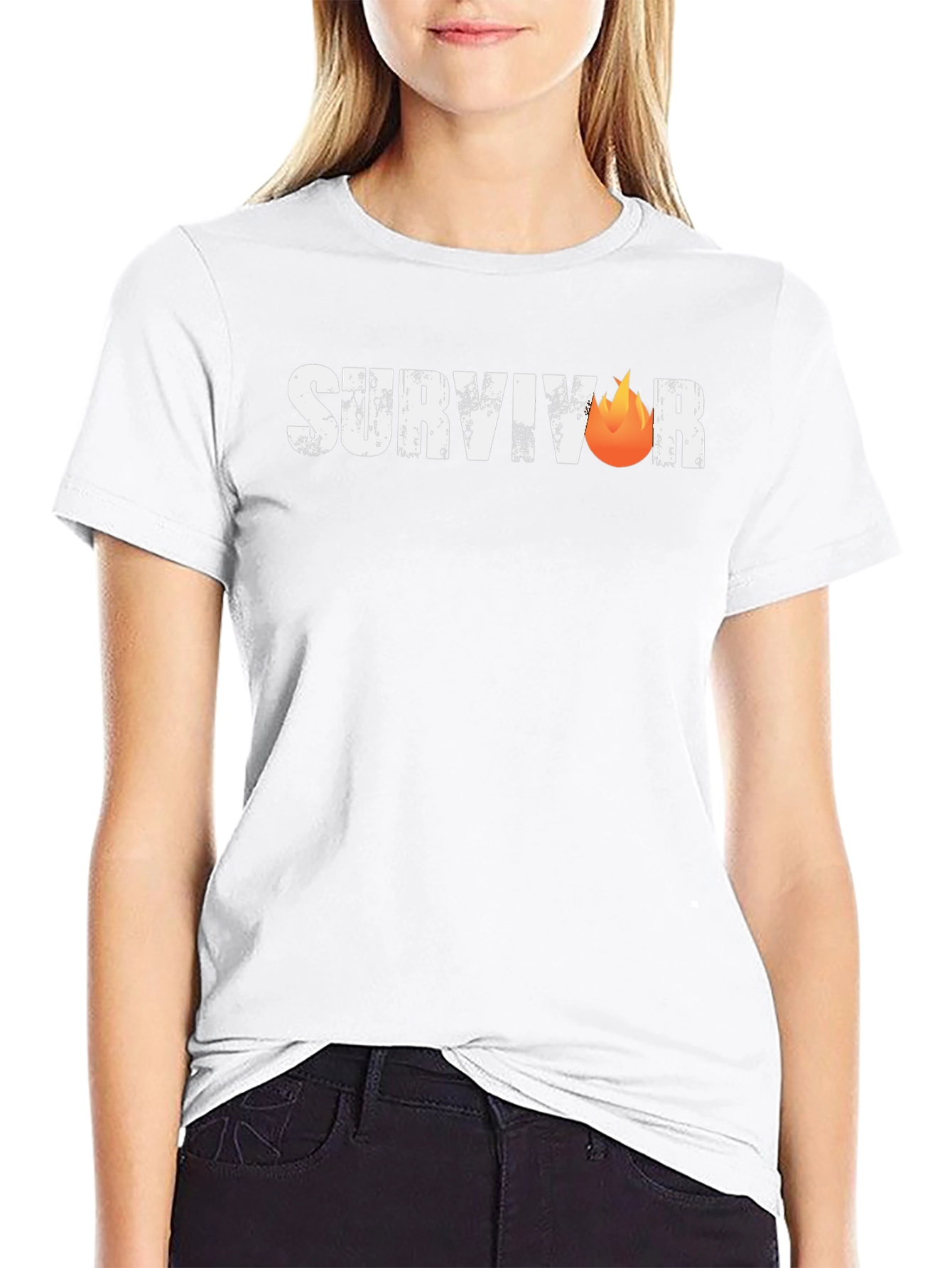 Survivor Graphic T-Shirt -  Cool Design