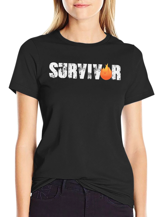 Survivor Graphic T-Shirt -  Cool Design