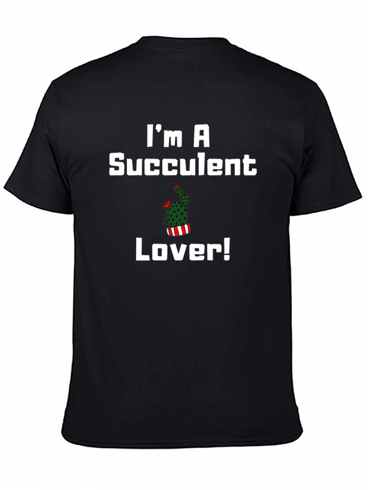 Succulent Lover T-Shirt - Cactus Graphic Tee