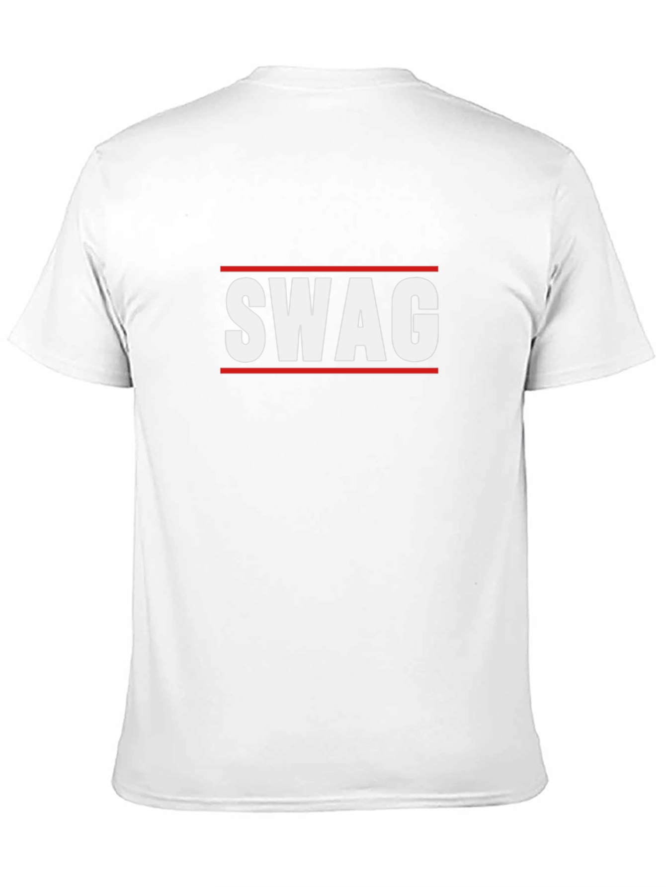 Swag Graphic Tee - Trendy Black Cotton T-Shirt