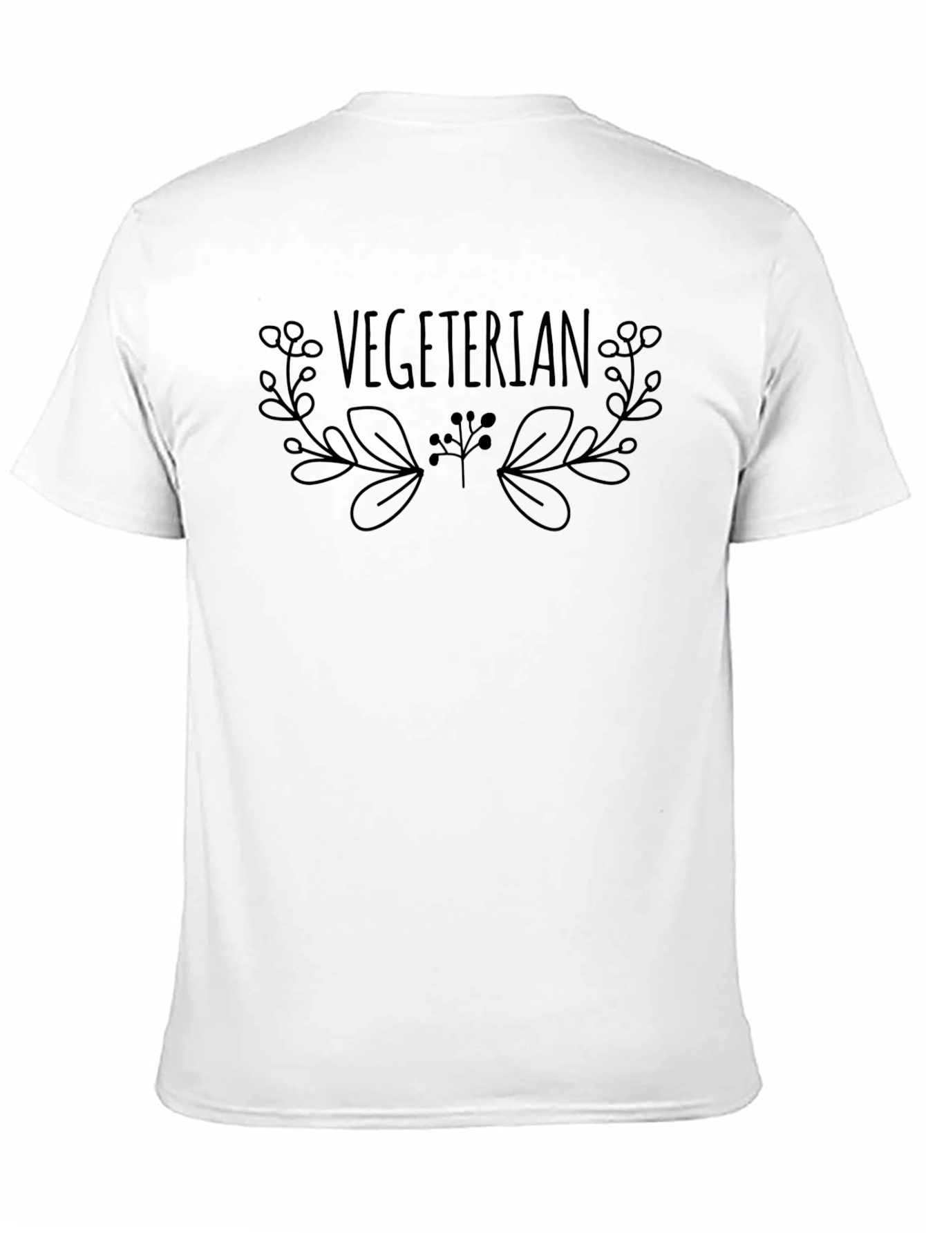 Vegetarian Graphic Tee - Stylish & Comfortable