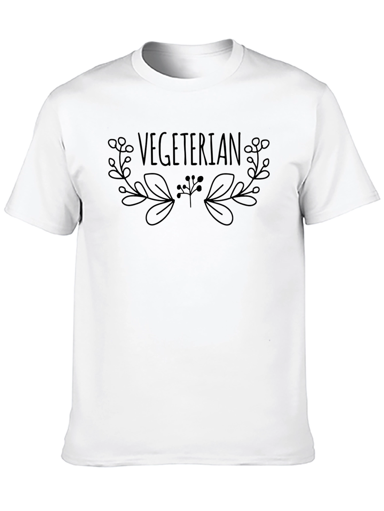 Vegetarian Graphic Tee - Stylish & Comfortable