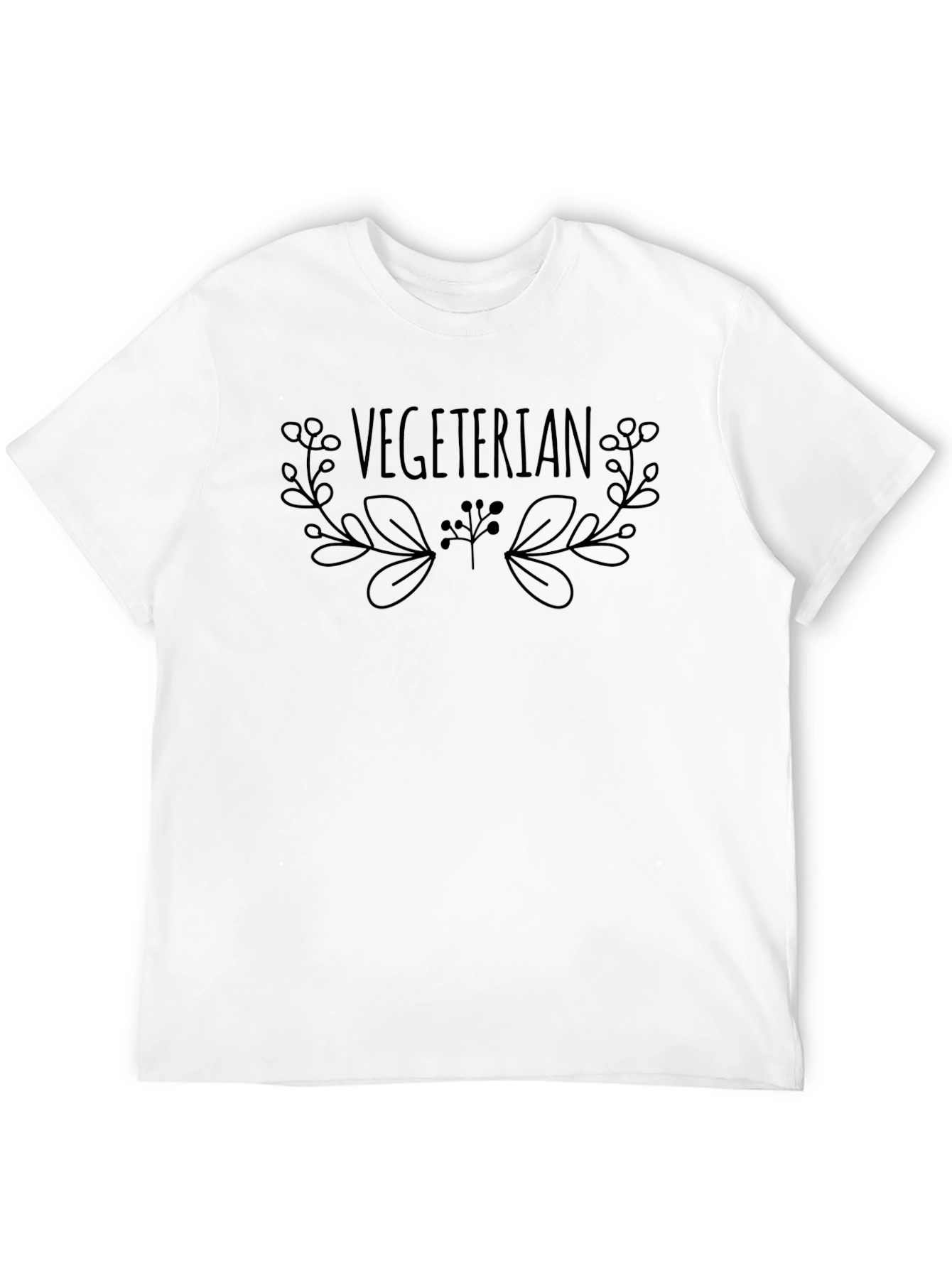 Vegetarian Graphic Tee - Stylish & Comfortable