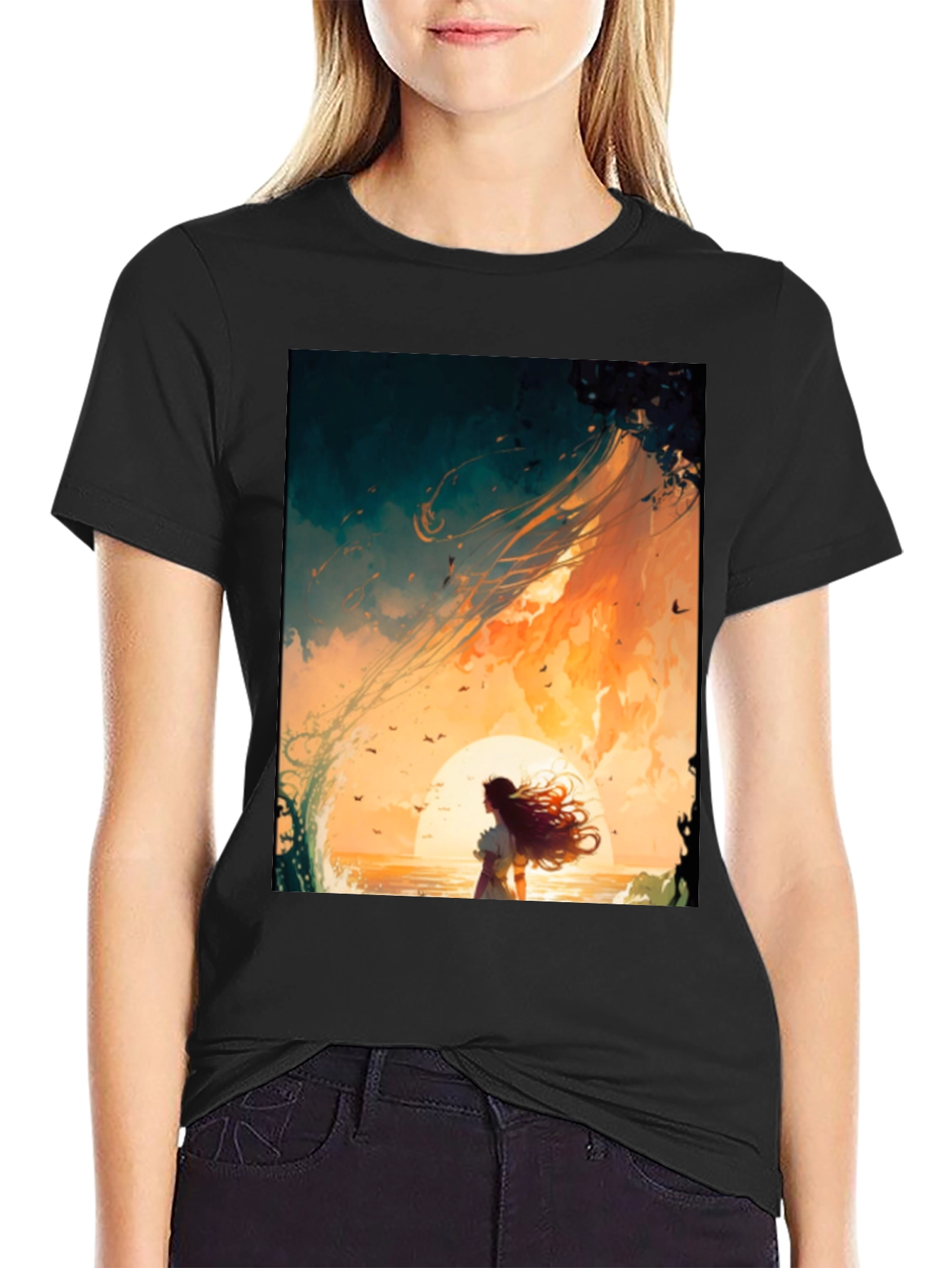 Sunset Dreamscape Graphic Tee