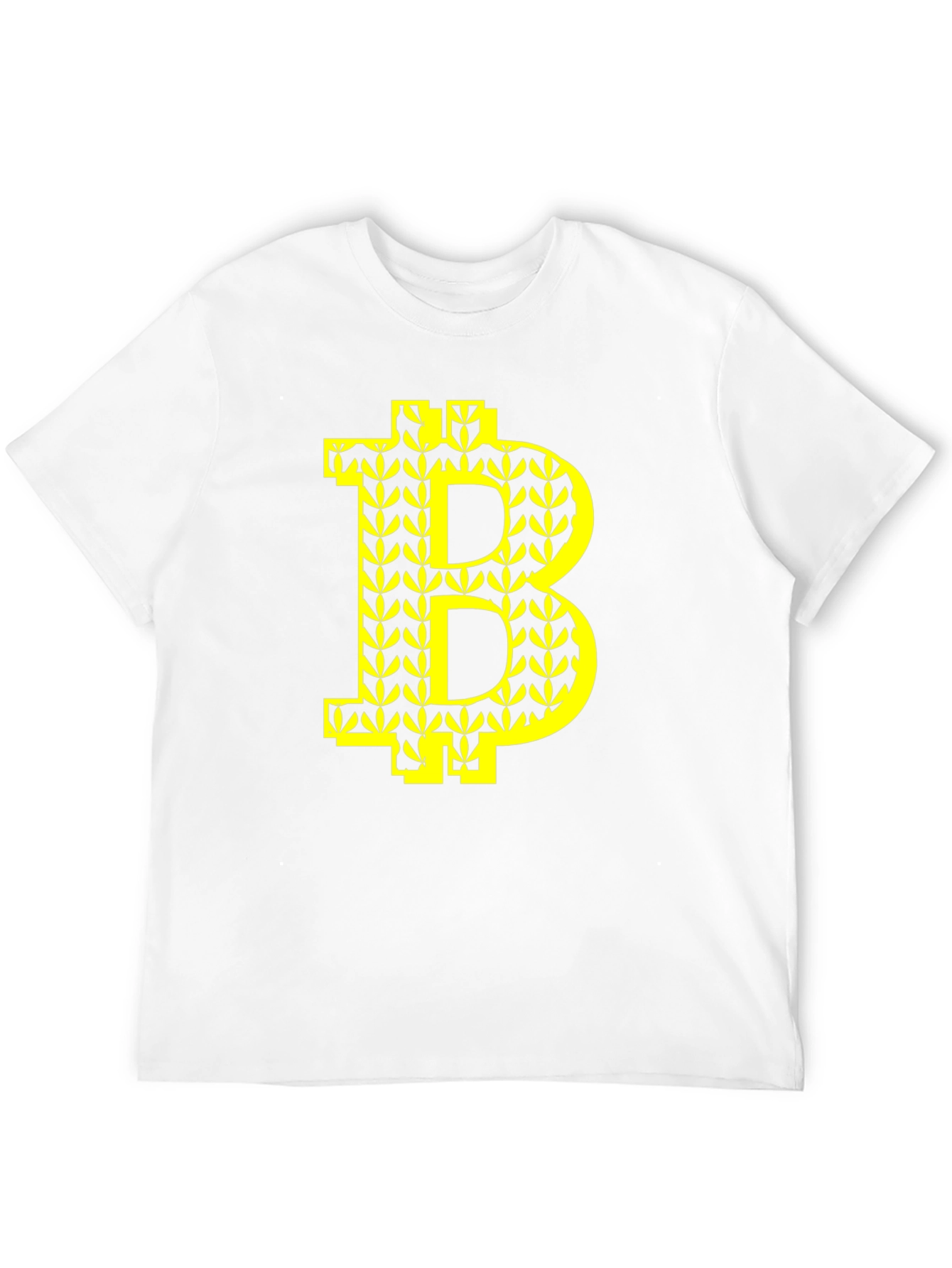 Bitcoin B Leaf Tee - Crypto Fashion