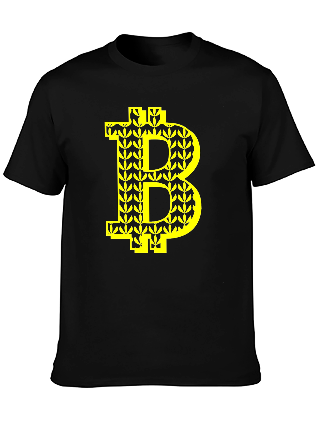 Bitcoin B Leaf Tee - Crypto Fashion