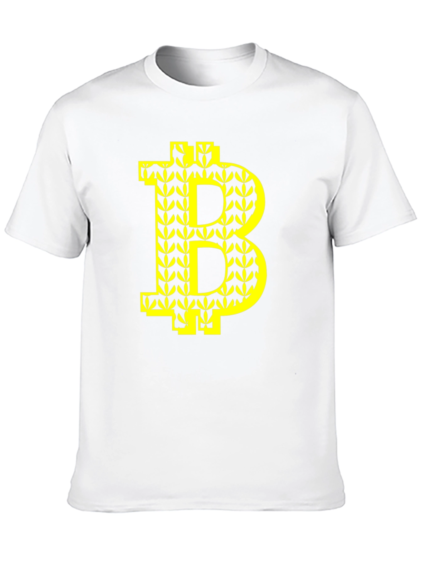 Bitcoin B Leaf Tee - Crypto Fashion