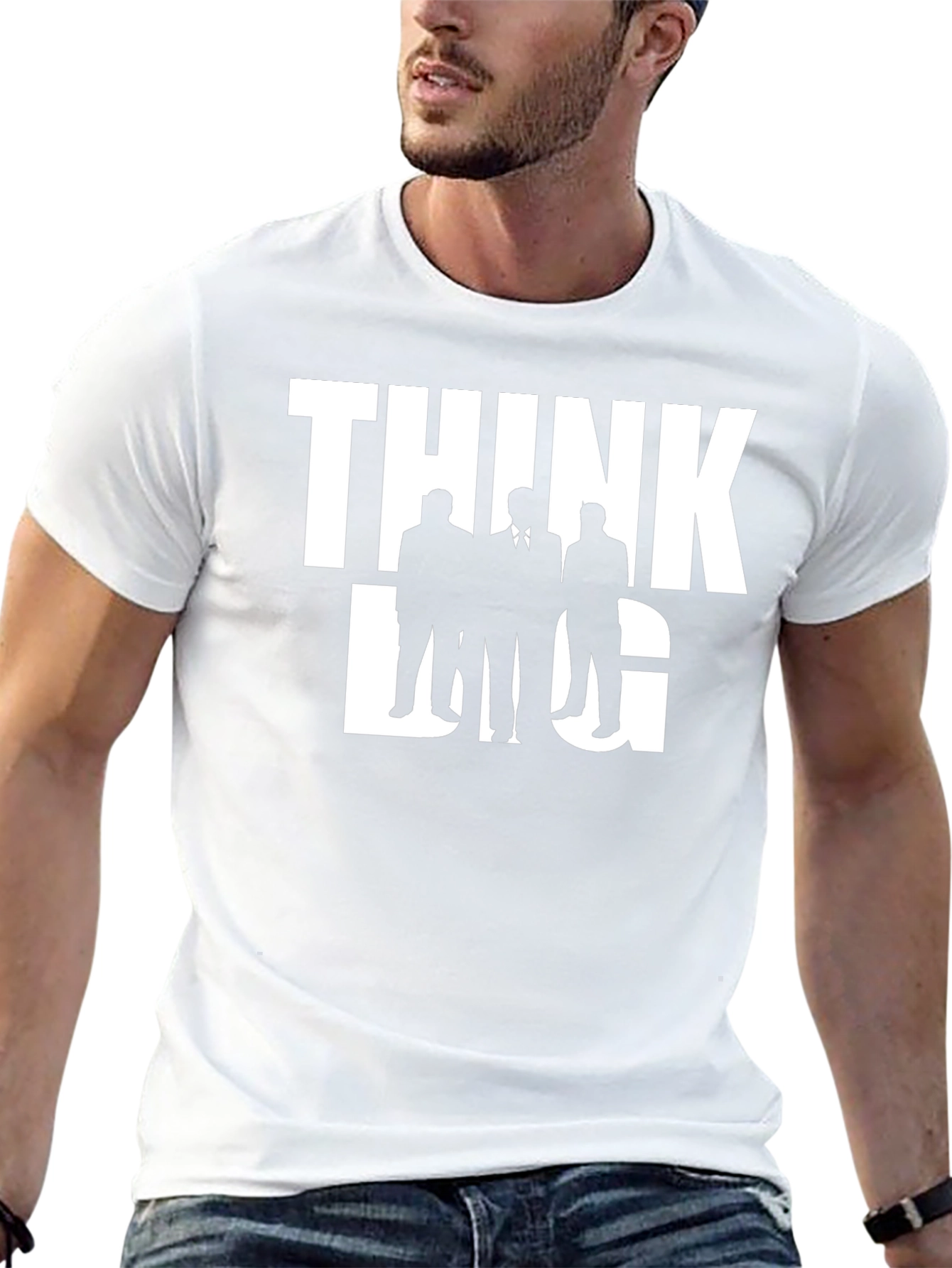 Think Big Graphic Tee - Black