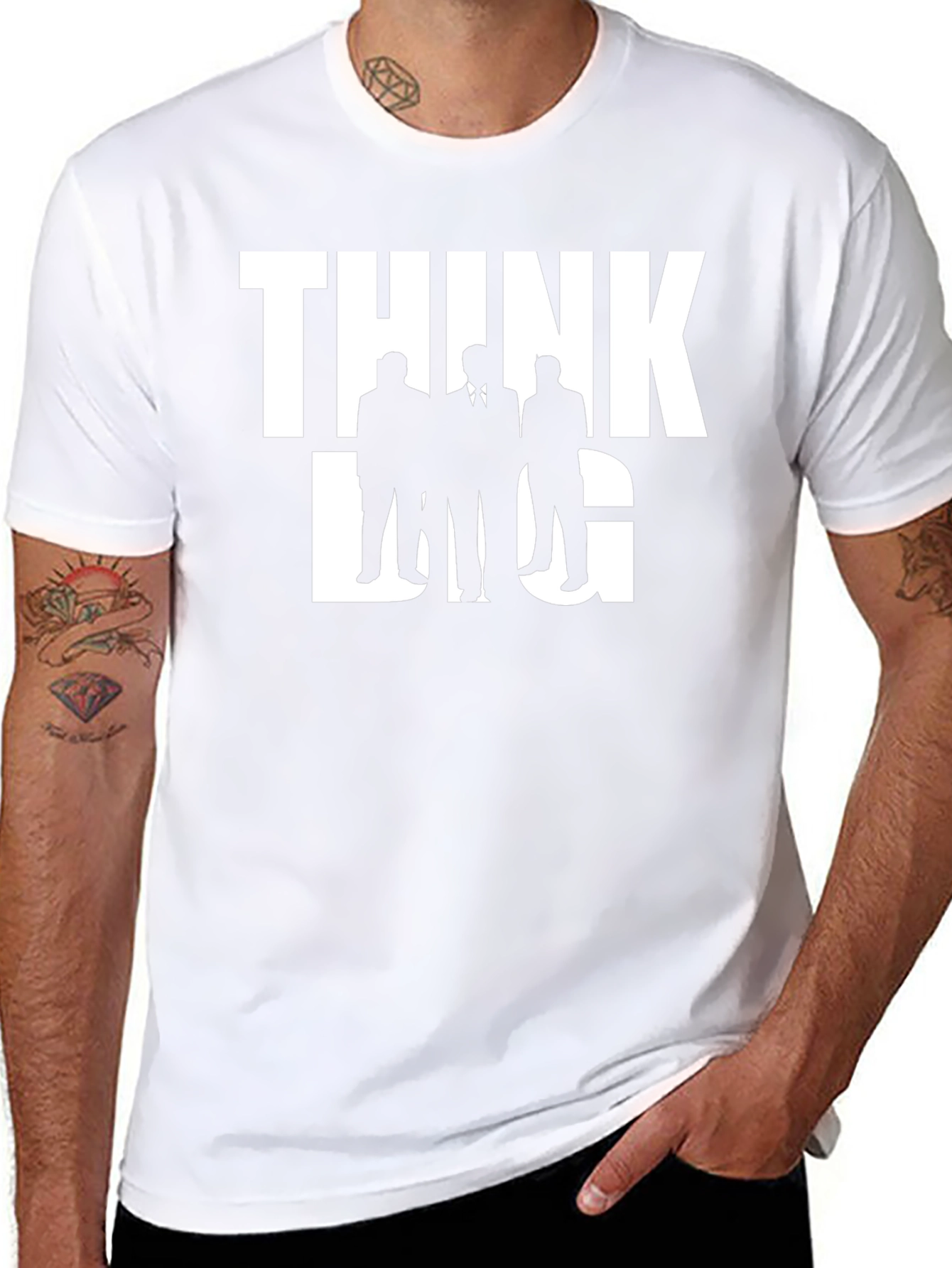 Think Big Graphic Tee - Black