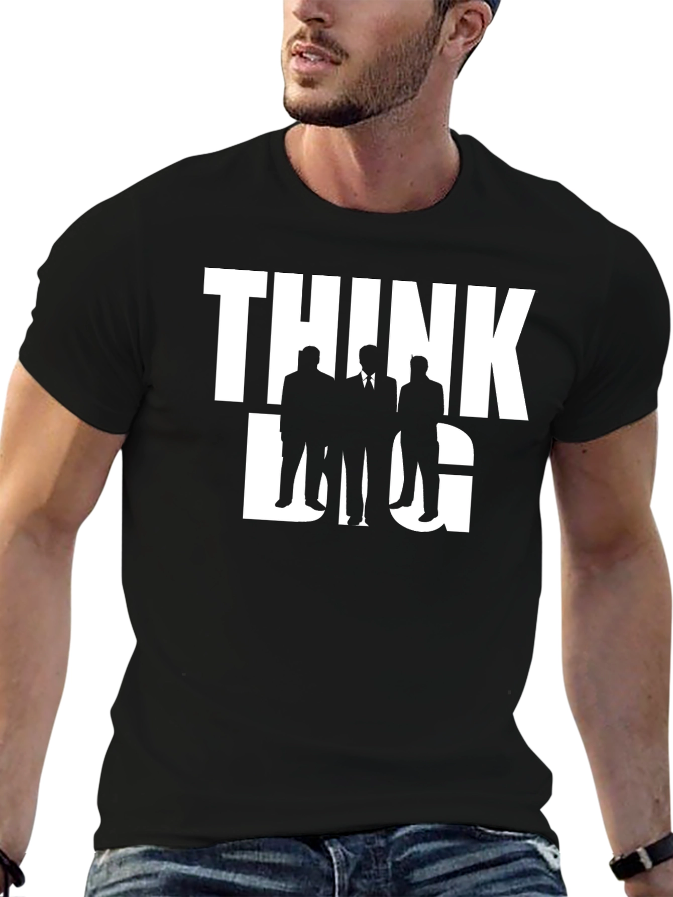 Think Big Graphic Tee - Black