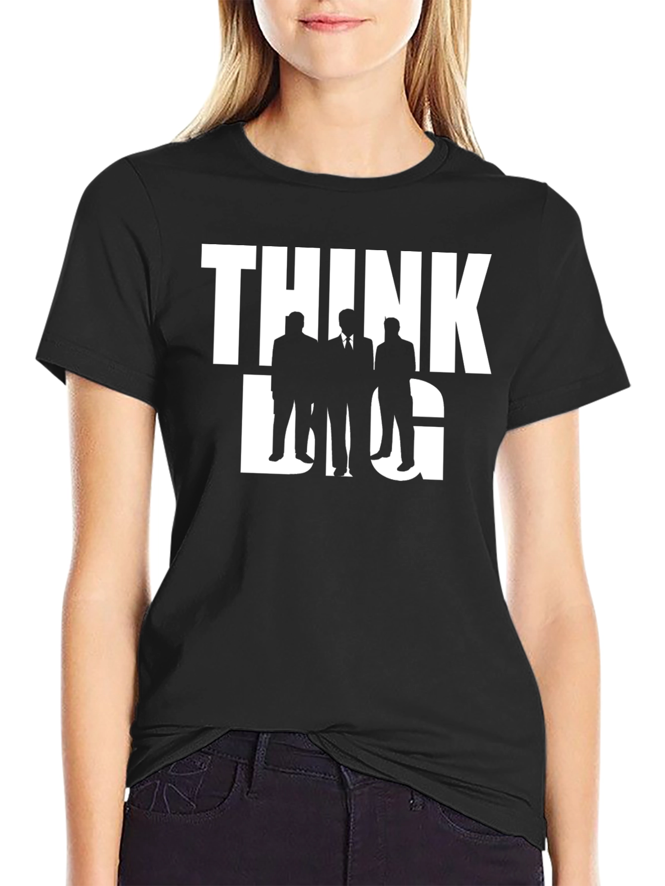 Think Big Graphic Tee - Black
