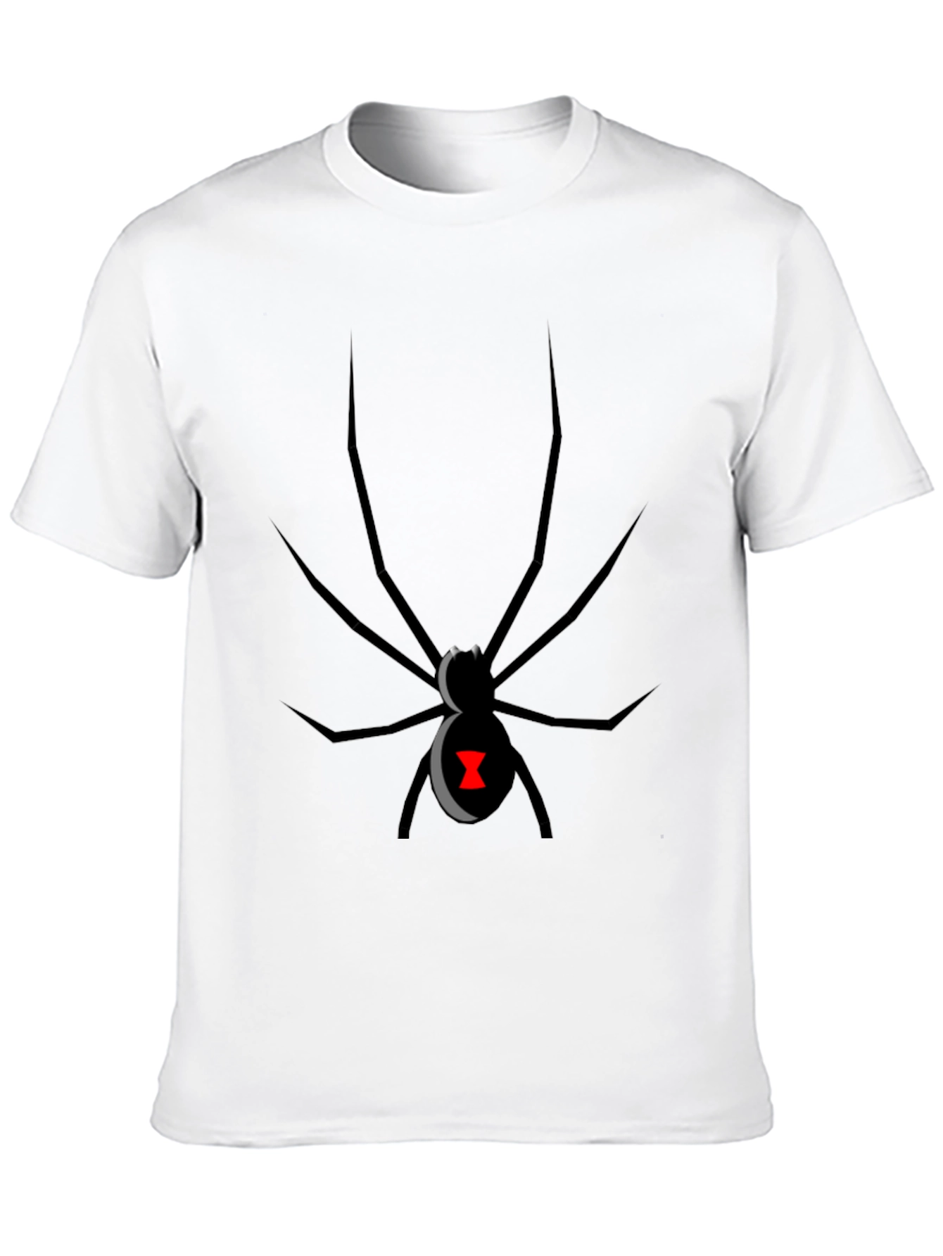 Black Widow Spider Graphic T-Shirt