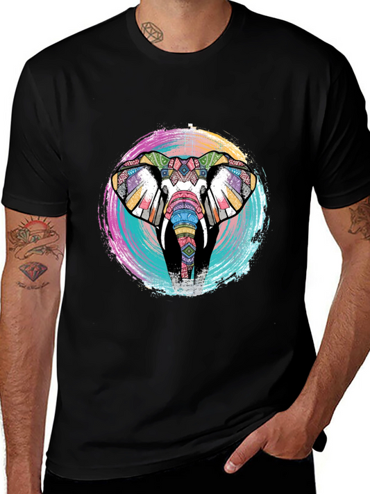Tribal Elephant Graphic Tee