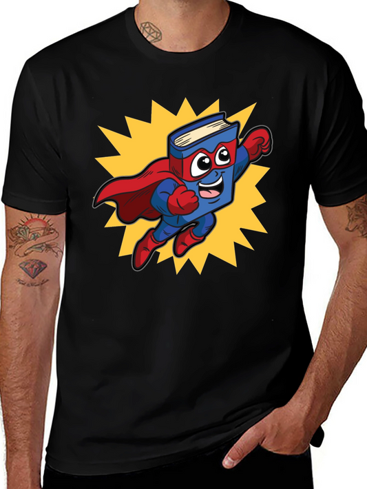 Superhero Book T-Shirt - Read All About It!
