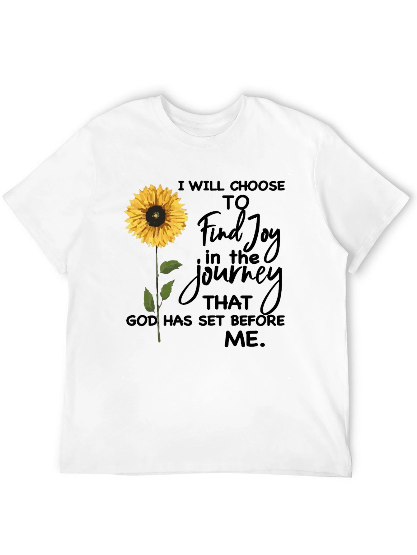 Sunflower Joy Journey T-Shirt