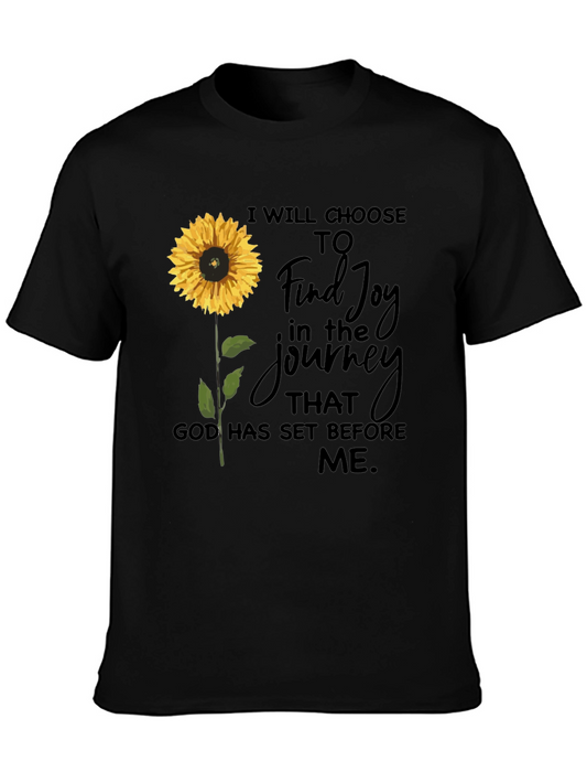 Sunflower Joy Journey T-Shirt