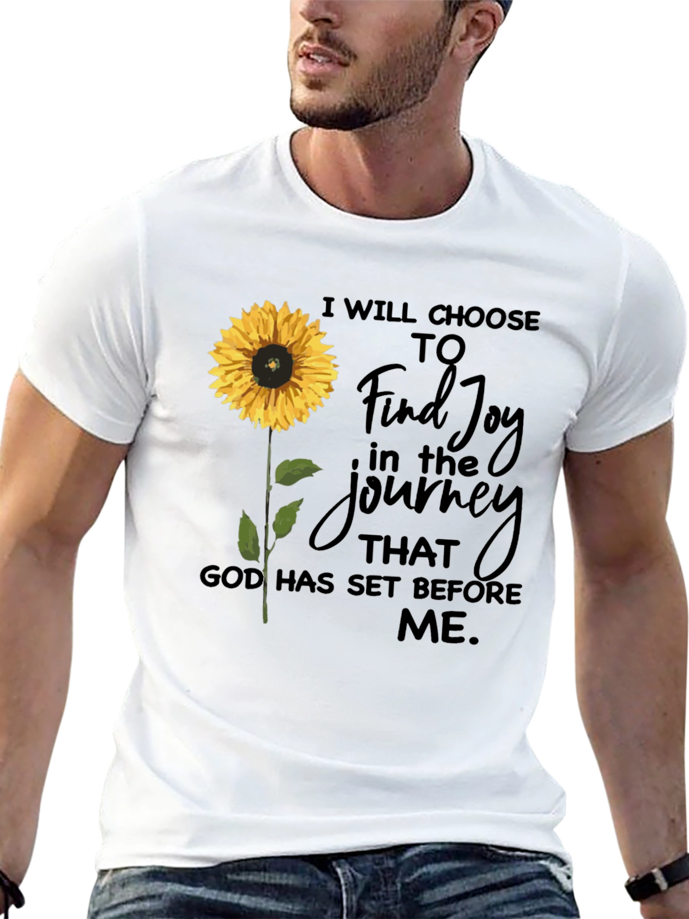 Sunflower Joy Journey T-Shirt