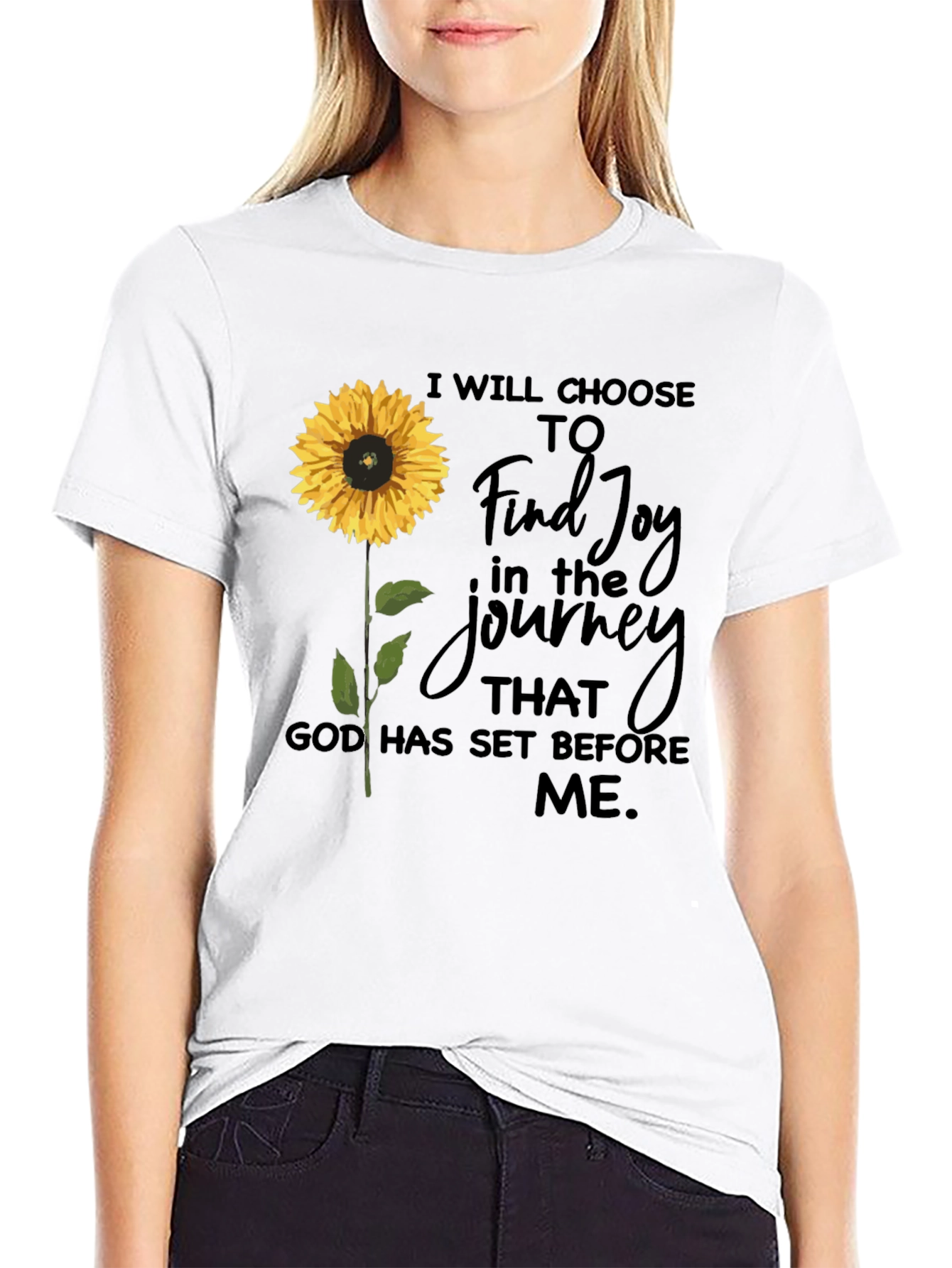 Sunflower Joy Journey T-Shirt