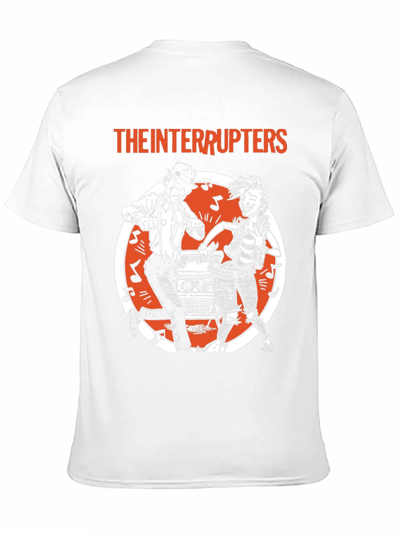 The Interrupters Band Graphic Tee - Black Cotton
