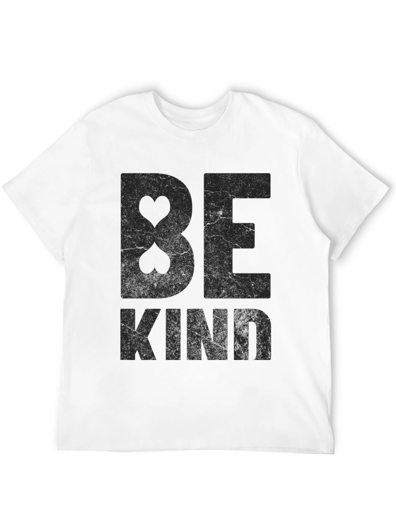 Be Kind Graphic Print Black T-Shirt