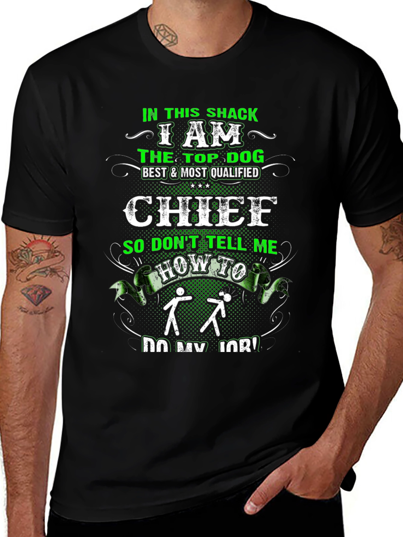 Top Dog Chief Graphic T-Shirt