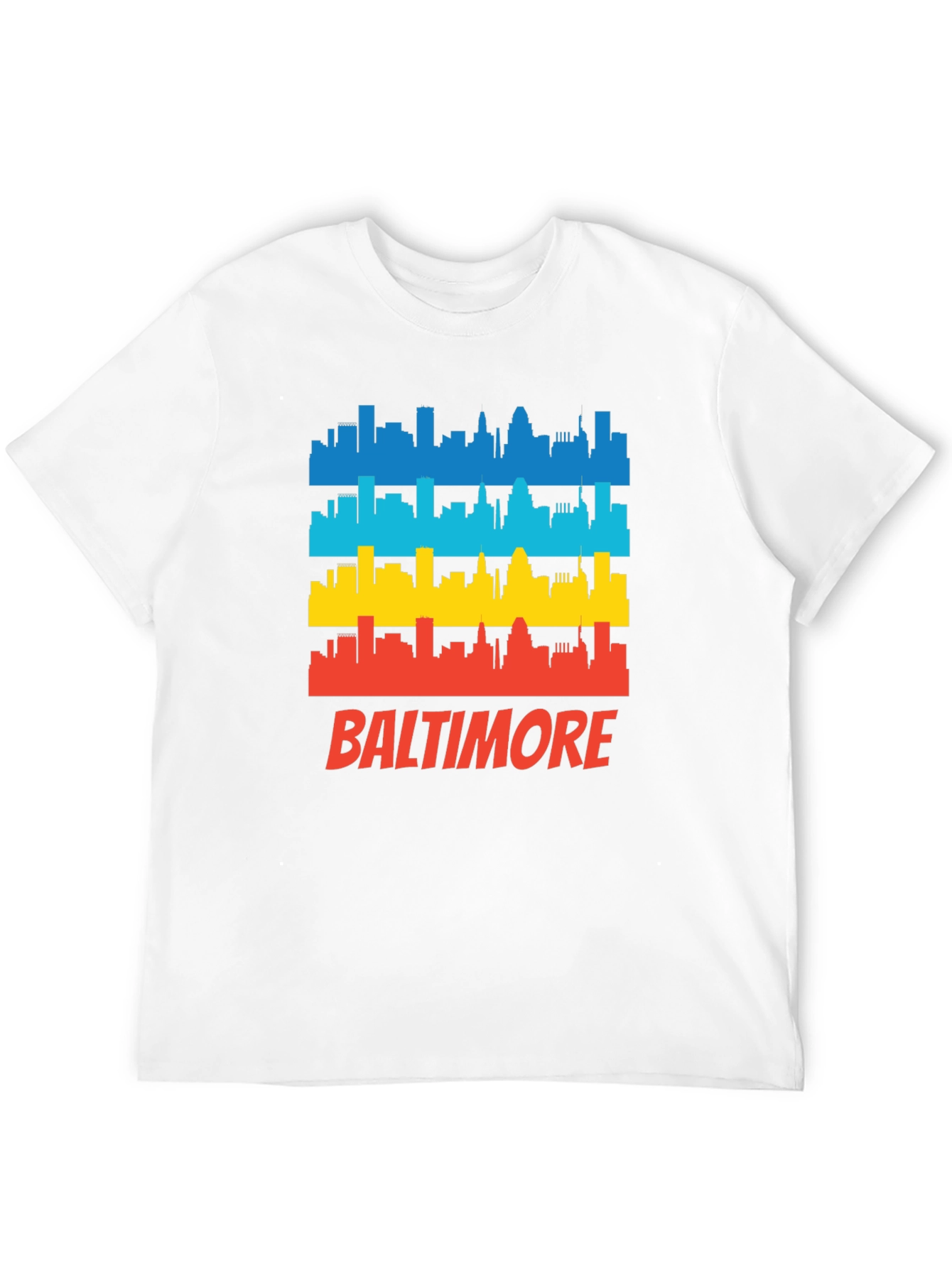 Baltimore Cityscape Graphic T-Shirt