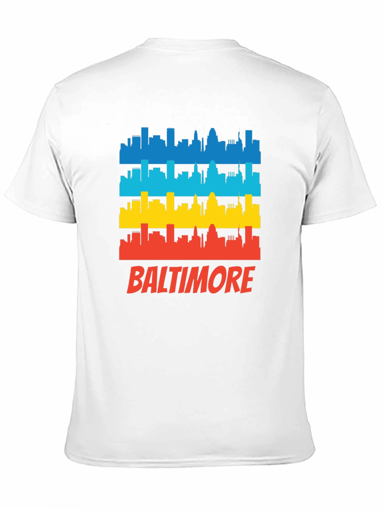 Baltimore Cityscape Graphic T-Shirt