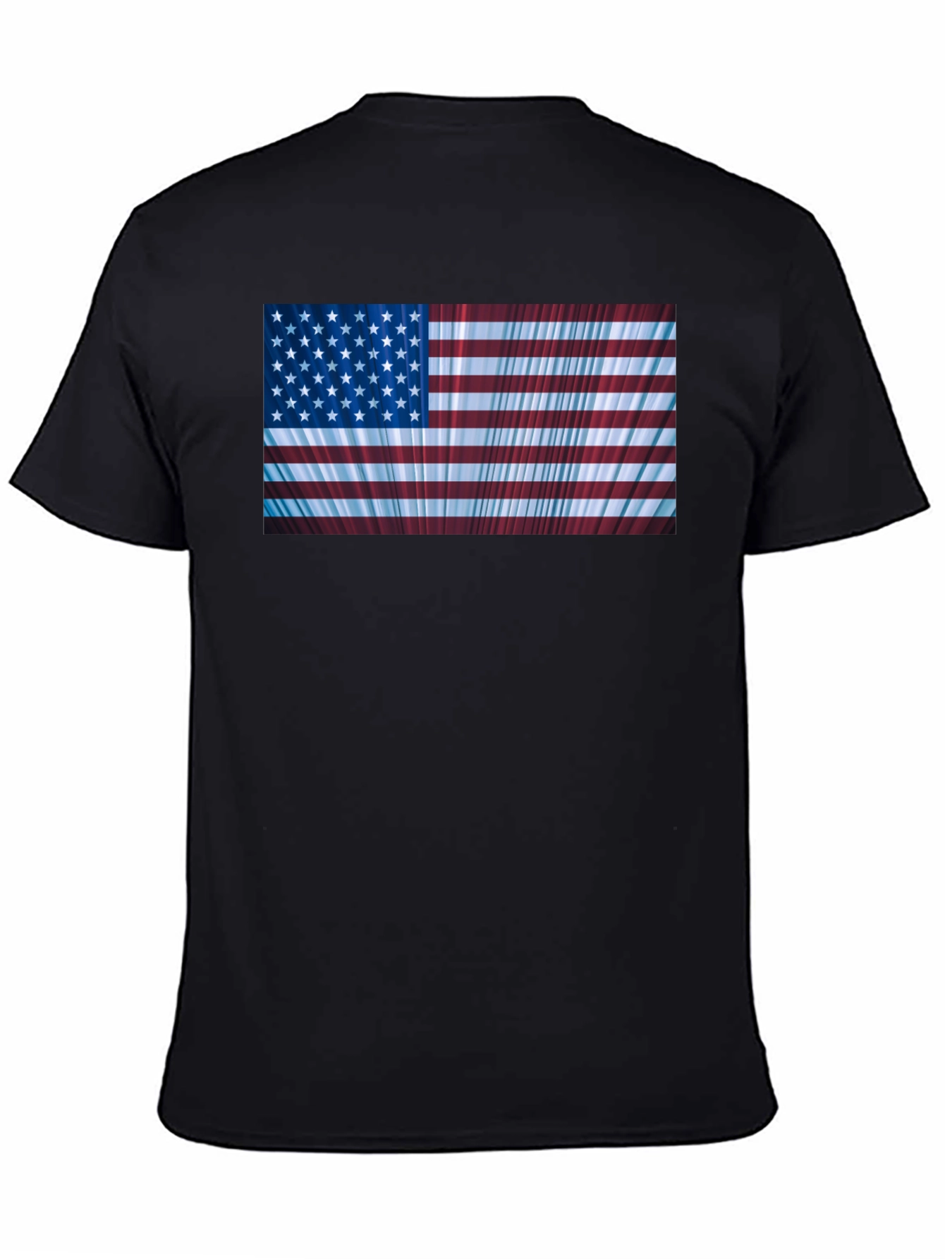 American Flag Burst Graphic T-Shirt - Patriot Pride