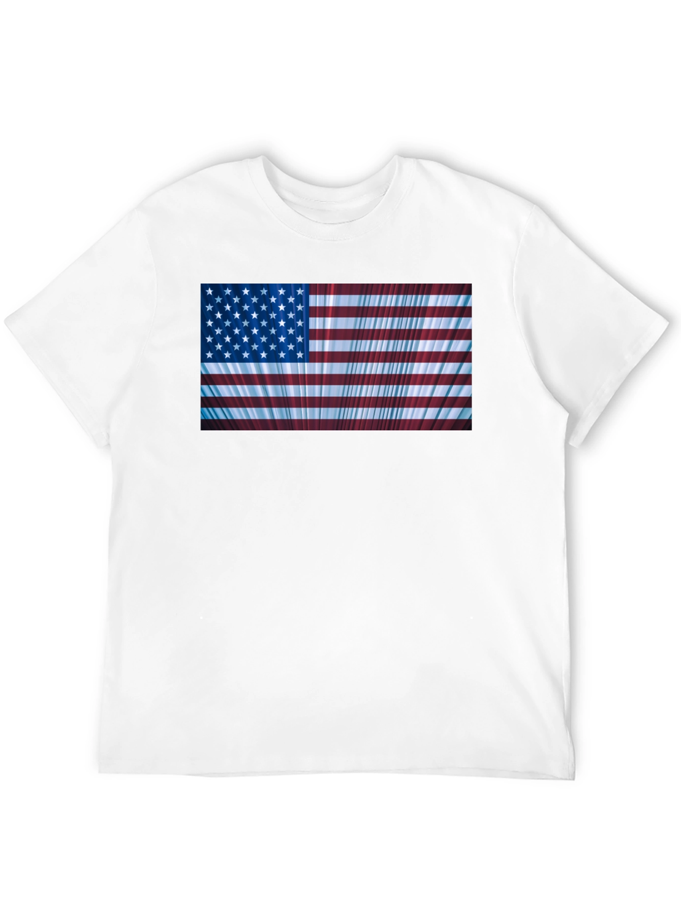 American Flag Burst Graphic T-Shirt - Patriot Pride