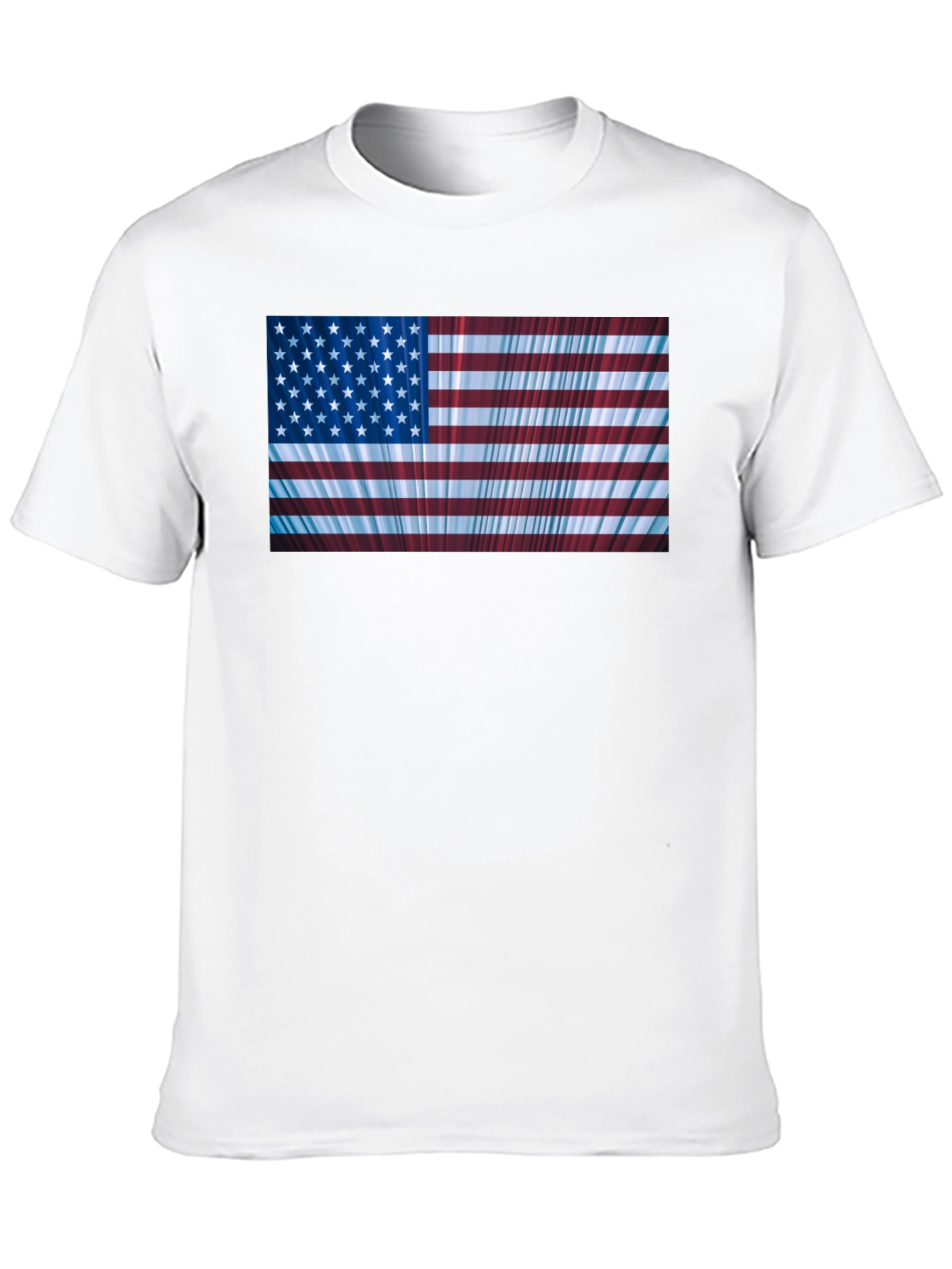 American Flag Burst Graphic T-Shirt - Patriot Pride