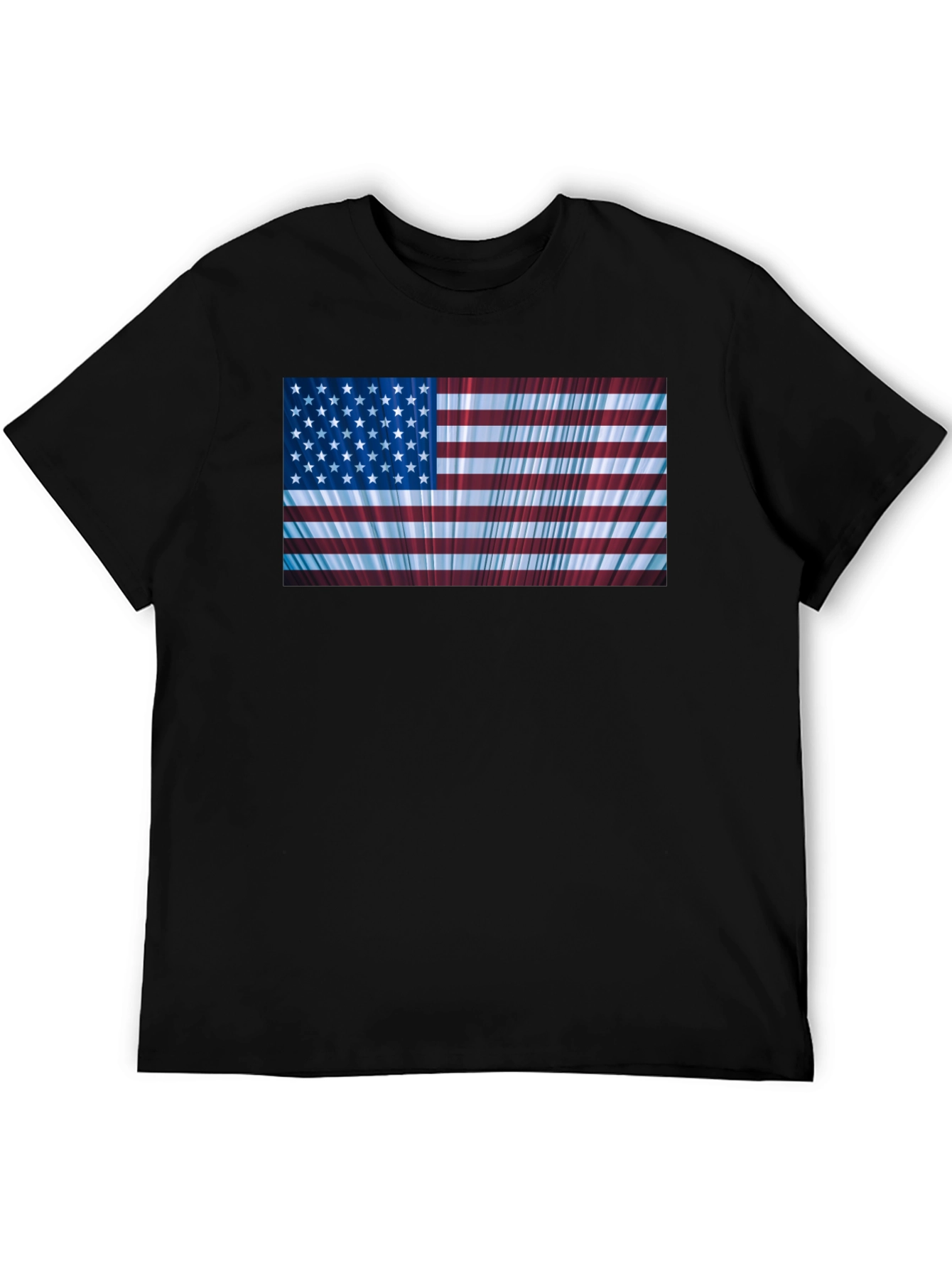 American Flag Burst Graphic T-Shirt - Patriot Pride