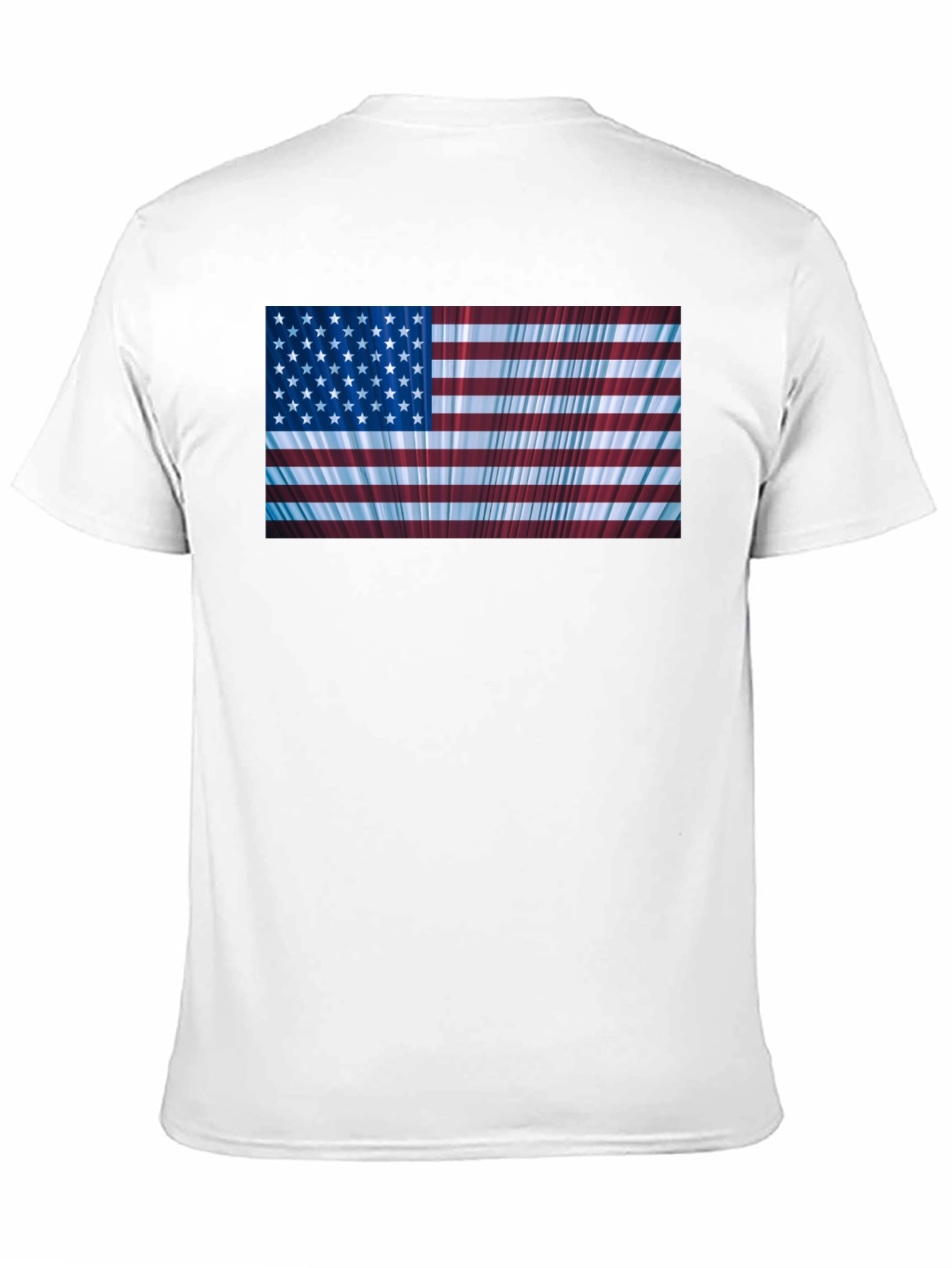 American Flag Burst Graphic T-Shirt - Patriot Pride