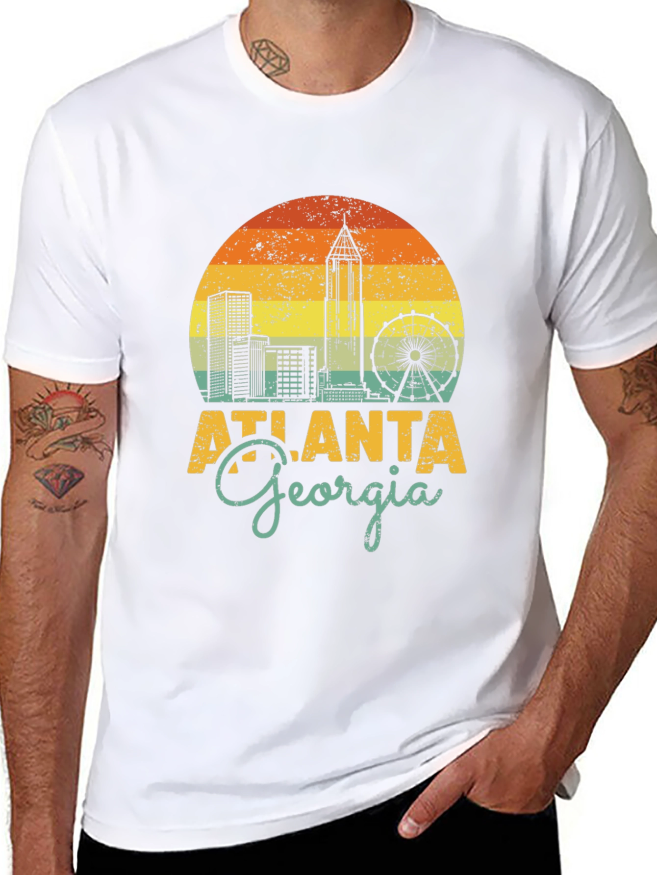 Atlanta Georgia Retro T-Shirt