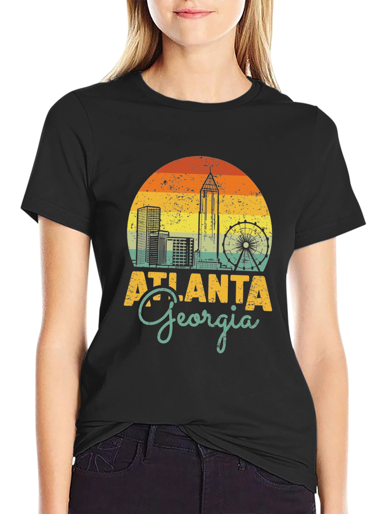 Atlanta Georgia Retro T-Shirt