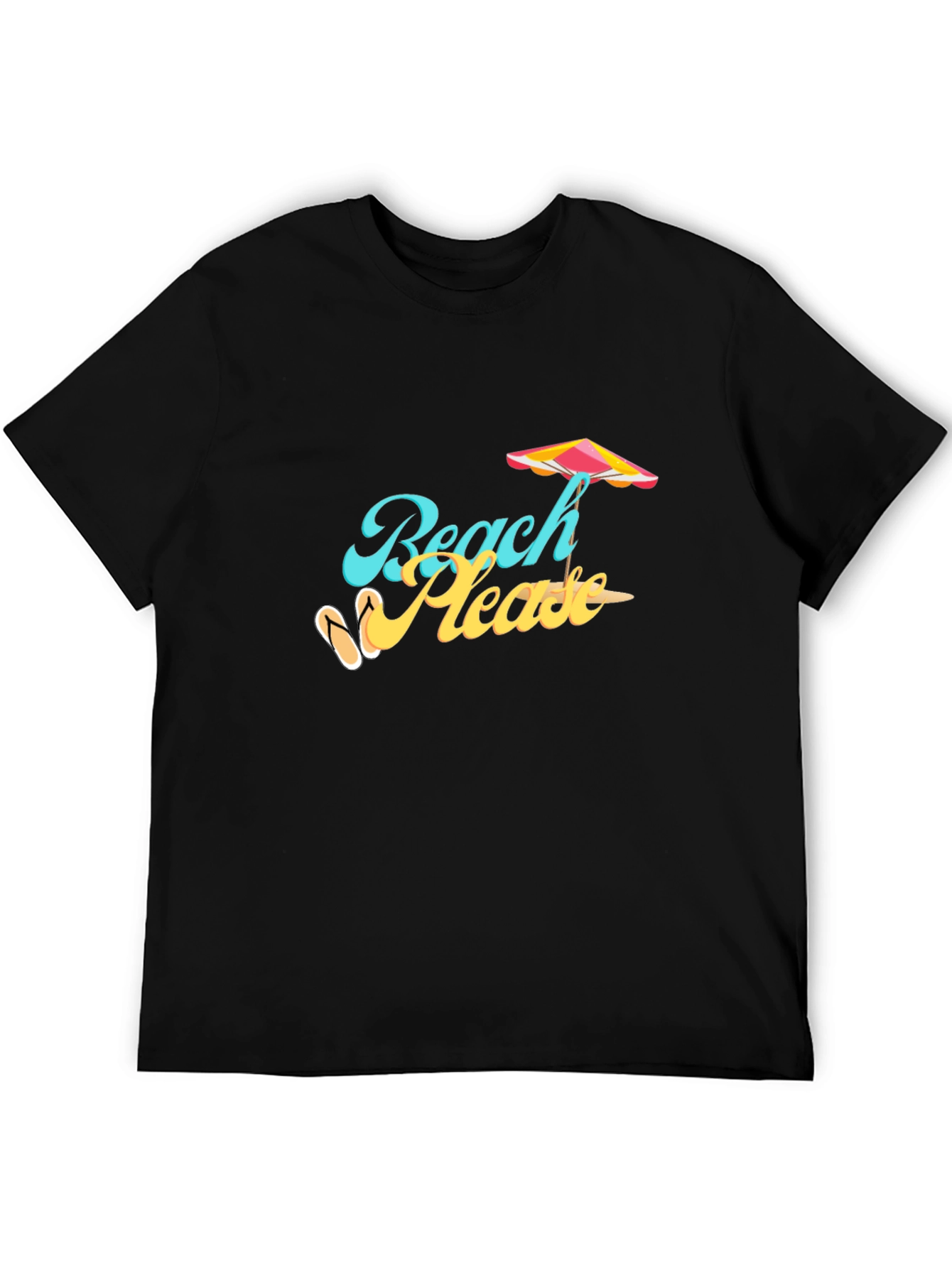 Beach Please T-Shirt Summer Vibes Tee