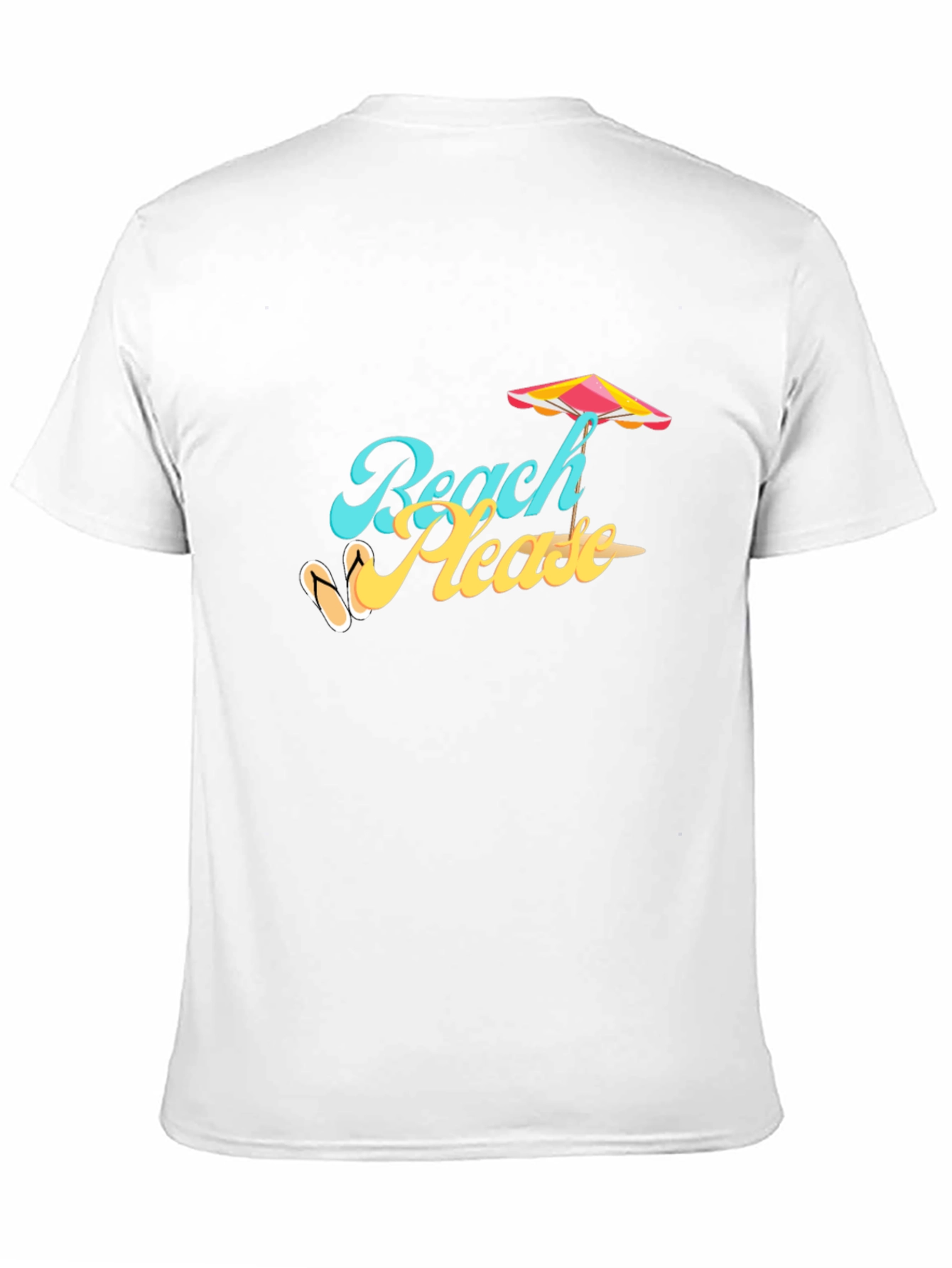 Beach Please T-Shirt Summer Vibes Tee