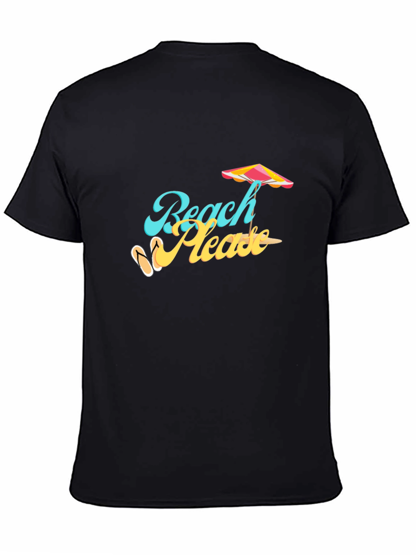 Beach Please T-Shirt Summer Vibes Tee